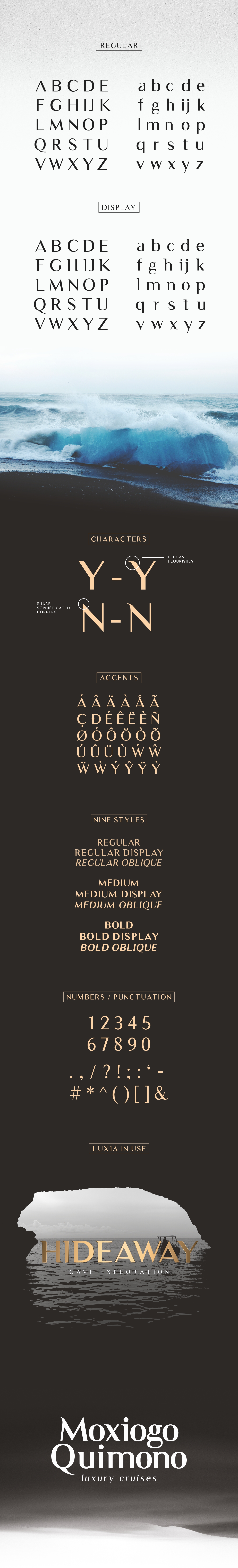 Luxia Free Typeface - sans-serif