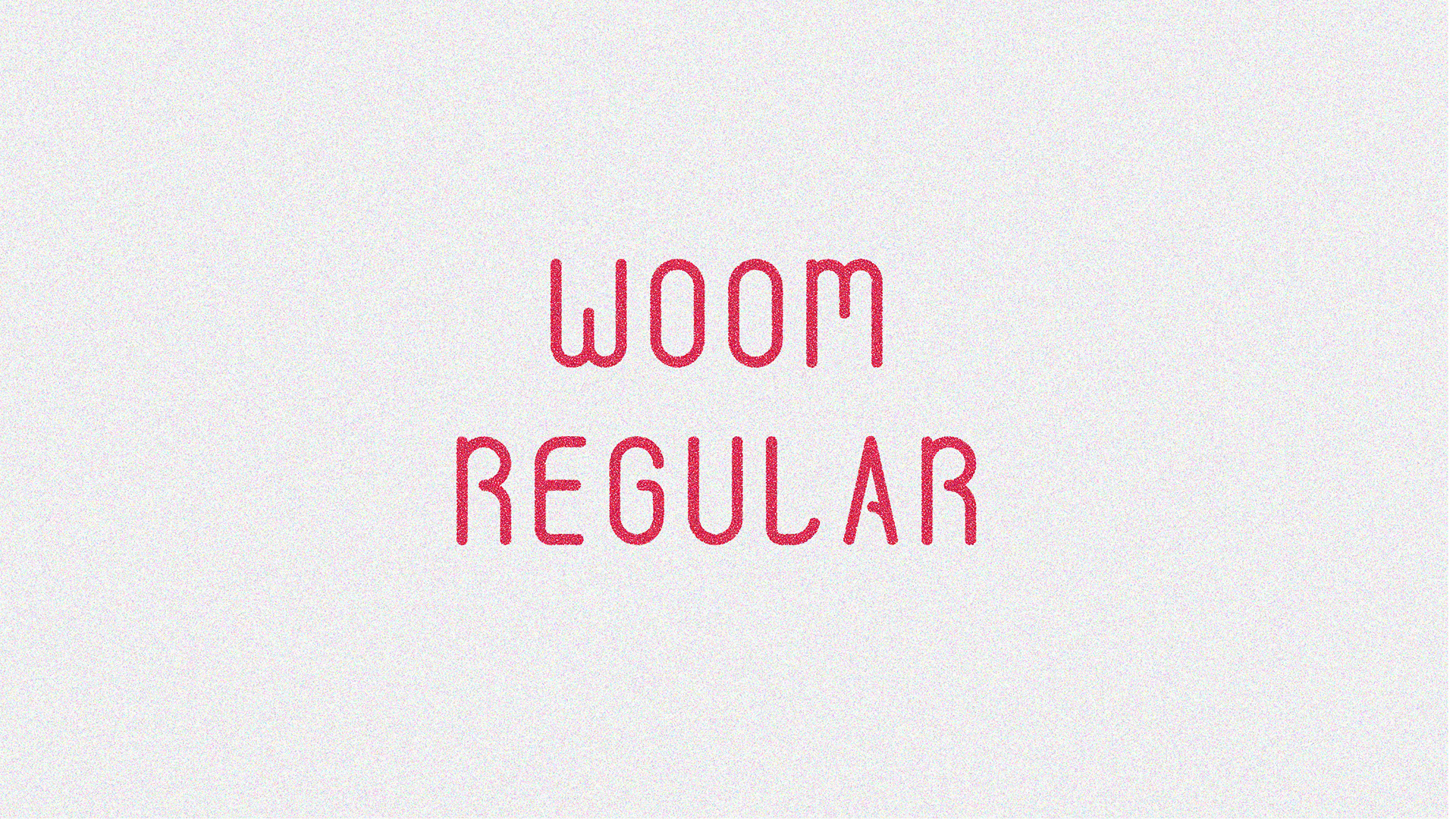 WOOM Free Font - sans-serif