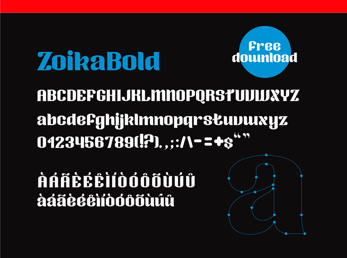 ZOIKA Free Font - serif