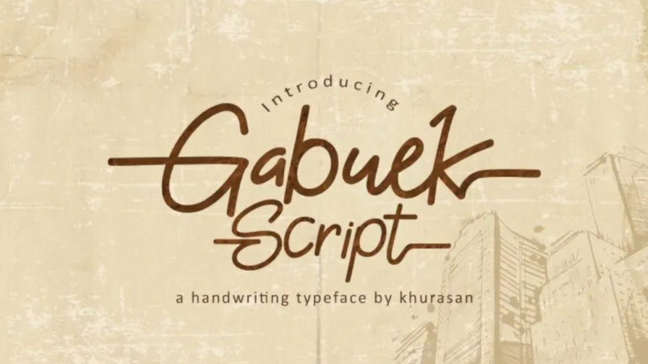 gabuek-free-font