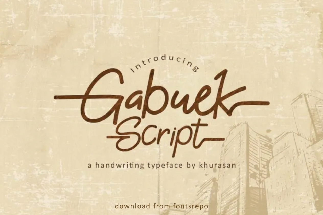 gabuek-free-font