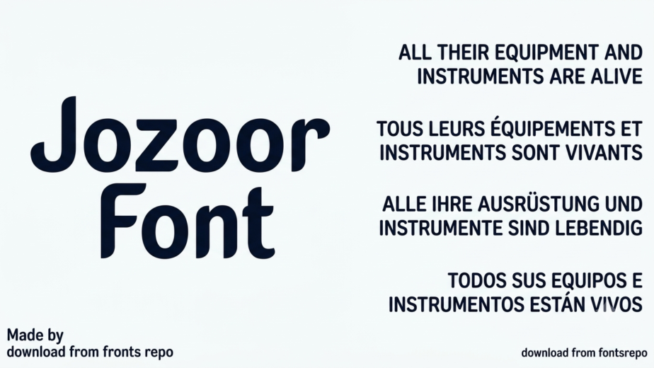 jozoor-free-font