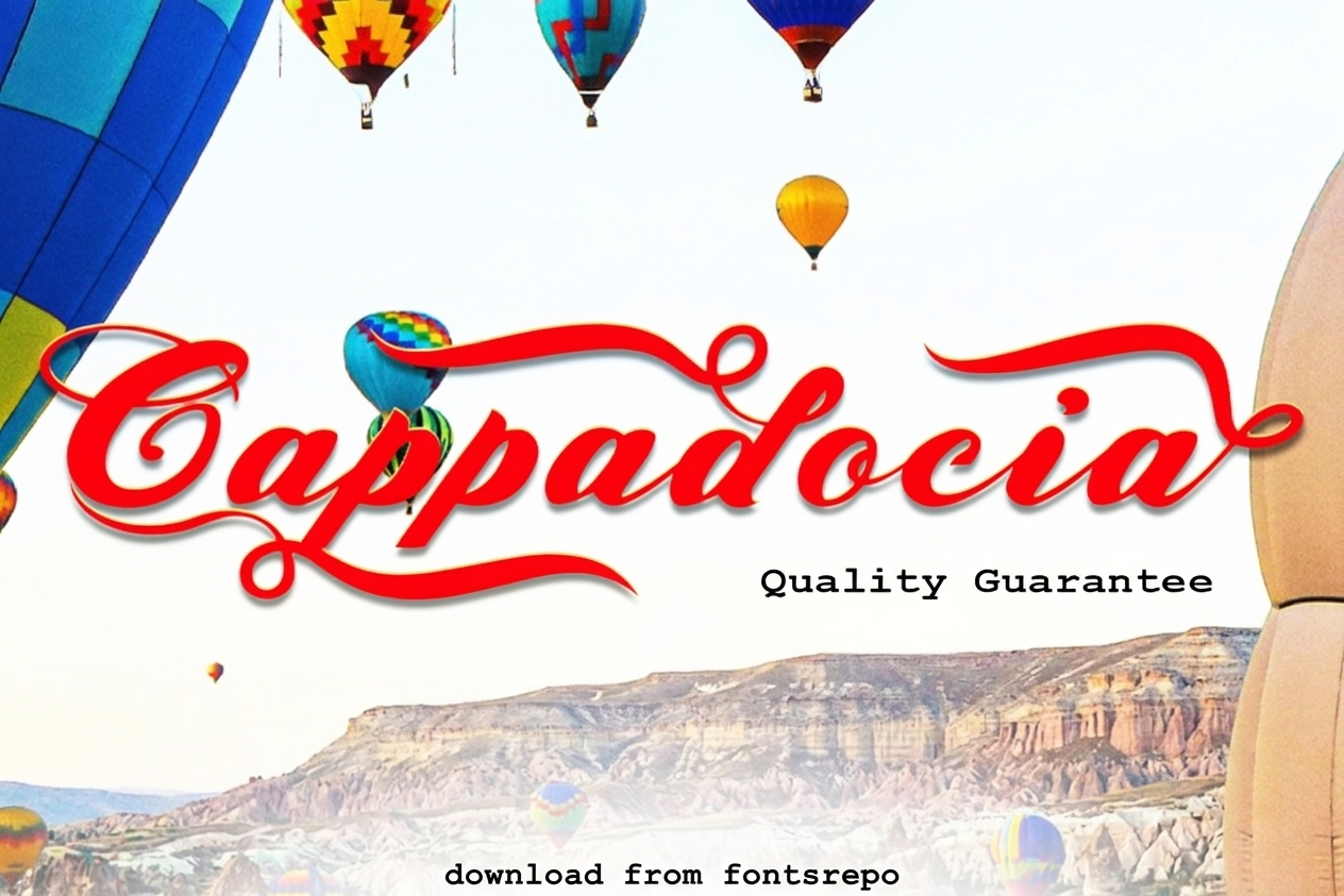 cappadocia-free-font
