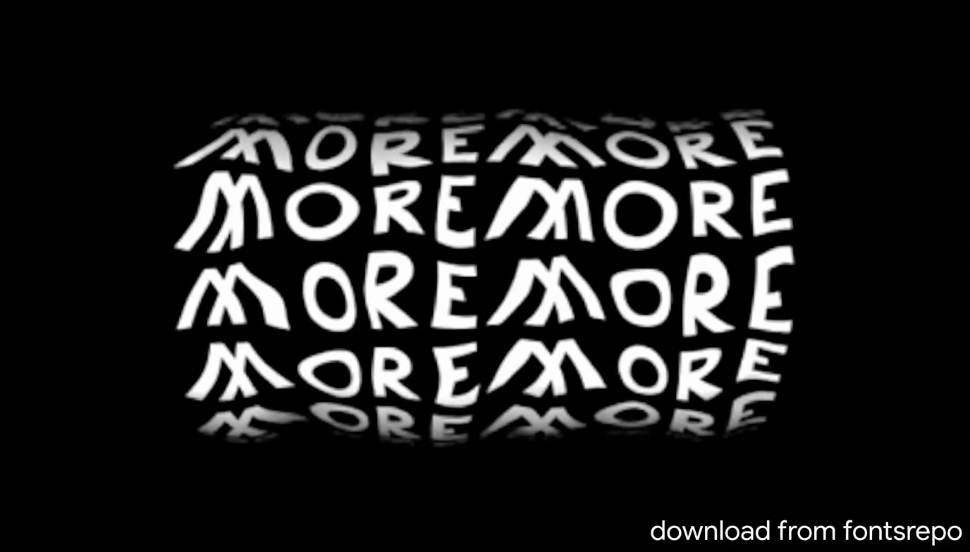 moremore-free-font