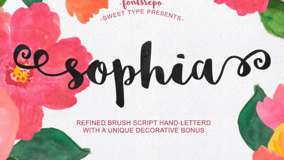 Sophia Free Font