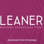 LEANER THIN Gratis lettertipe